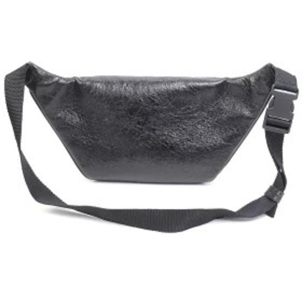 Balenciaga Explorer Belt Pack Gray Calf Leather Body Bag Waist Clutch Bum P - Picture 13 of 13